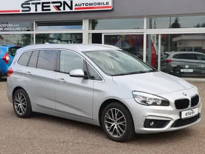 Gebraucht BMW 218 Gran Tourer Advantage 136 PS (100 kW) 2016 Silber Van / Kleinbus