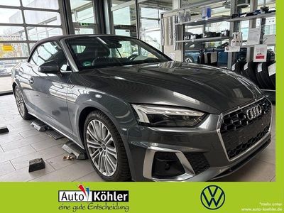 Gebraucht Audi A5 Ambiente 2023 Daytonagrau perleffekt/verdeck braun Coupé