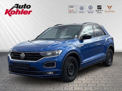Gebraucht VW T-Roc Sportline 150 PS (110 kW) 2021 Ravennablau metallic SUV