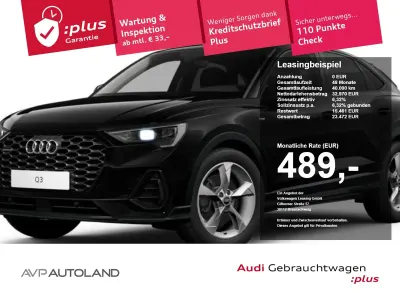 Gebraucht Audi Q3 Sportback S-Line 200 PS (147 kW) 2022 Mythosschwarz SUV