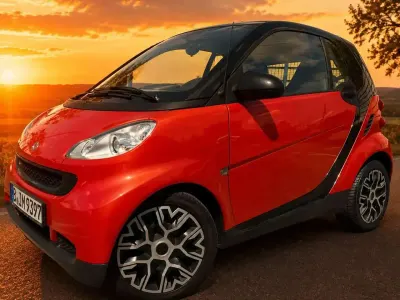 Używany Smart ForTwo Coupé Pure 61 KM (44 kW) 2007 Pomarańczowy Coupe