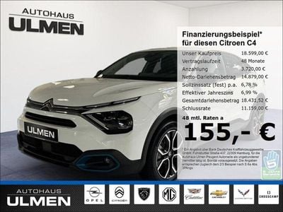 Usata Citroën e-C4 Feel 100 kW (136 CV) 2023 Bianco Berlina