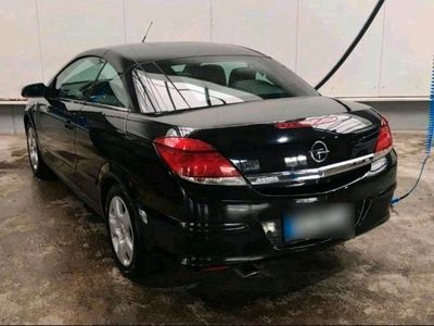 gebraucht Opel Astra Cabriolet Klima Sitzheizung Tempomat Vollleder schwarz