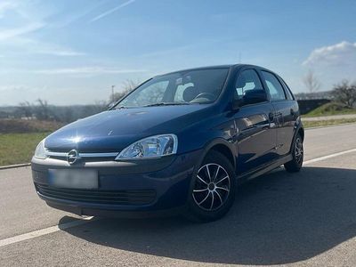 Gebraucht Opel Corsa 75 PS (55 kW) 2003 Blau Kleinwagen