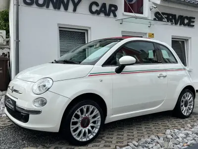 Gebraucht Fiat 500 Lounge 101 PS (74 kW) 2009 Weiß Cabrio