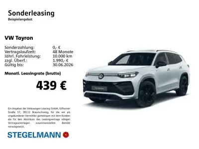 Ny VW Tayron R-line 177 HK (130 kW) 2026 Sølv SUV