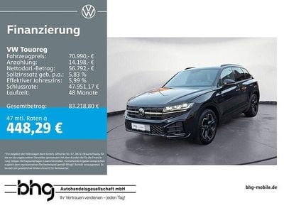 Gebraucht VW Touareg R-line 286 PS (210 kW) 2025 Grenadillschwarz metallic SUV