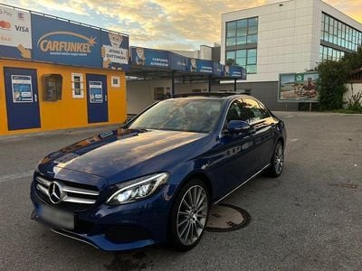 Gebraucht Mercedes C220 194 PS (142 kW) 2018 Blau Limousine