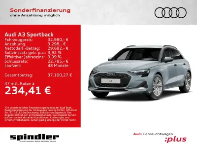 Gebraucht Audi A3 Advanced 204 PS (150 kW) 2025 Grau Limousine
