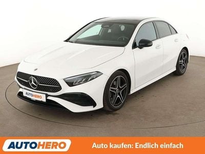 Gebraucht Mercedes A200 AMG line 177 PS (130 kW) 2024 Polarweiss Limousine