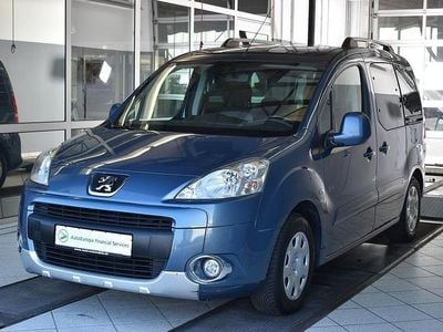 Gebraucht Peugeot Partner 111 PS (81 kW) 2011 Blau Van / Kleinbus