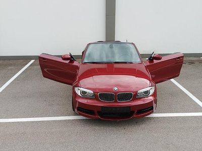 Usata BMW 135 Cabriolet Efficient Dynamics 306 CV (225 kW) 2013 Rosso Cabrio
