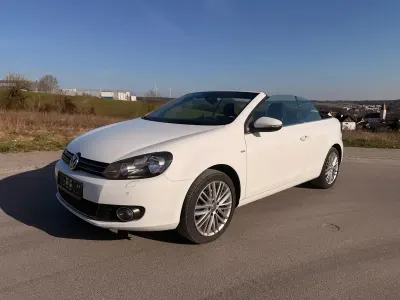 Brugt VW Golf Cabriolet 122 HK (89 kW) 2014 Hvid Cabriolet