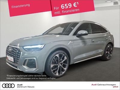Grau Gebraucht 2021 Audi Q5 Sportback S-Line SUV | 38.480 € (Etwas zu teuer)