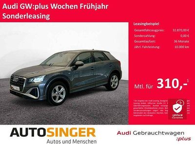 Gebraucht Audi Q2 S-Line 150 PS (110 kW) 2024 Daytonagrau perleffekt SUV