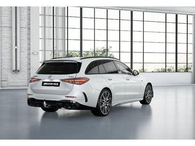 Gebraucht Mercedes C43 AMG AMG 408 PS (300 kW) 2023 Manufaktur lack manufaktur opalithweiß bright Kombi