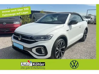 Brugt VW T-Roc Cabriolet R-line 150 HK (110 kW) 2025 Hvid Cabriolet