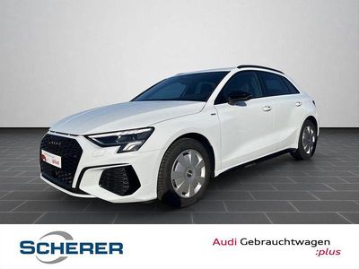 Gebraucht Audi A3 Ambiente 150 PS (110 kW) 2023 Gletscherweiß metallic (metallic) Limousine