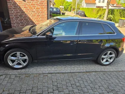Brugt Audi A3 Design 116 HK (85 kW) 2019 Sort Sedan