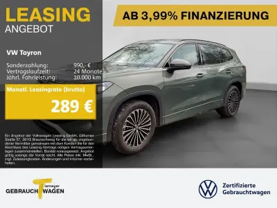 Usata VW Tayron Life 150 CV (110 kW) 2025 Verde SUV