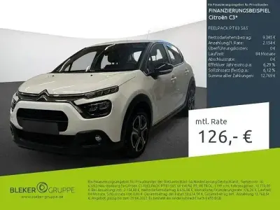 Usata Citroën C3 Feel 82 CV (60 kW) 2022 Bianco Utilitaria
