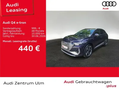 Gebraucht Audi Q4 e-tron S-Line 210 kW (286 PS) 2025 Auroraviolett metallic SUV