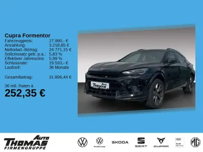 Gebraucht Cupra Formentor 150 PS (110 kW) 2025 Mitternachtsschwarz SUV