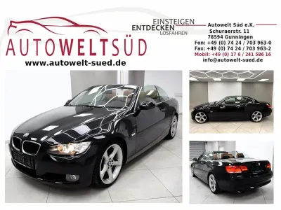 Gebraucht BMW 320 Cabriolet Performance 170 PS (125 kW) 2009 Schwarz Cabrio