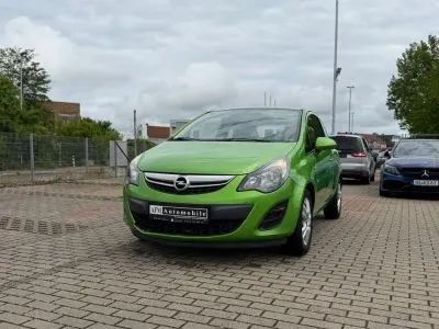 Gebraucht Opel Corsa Energy 87 PS (63 kW) 2014 Grün Kleinwagen