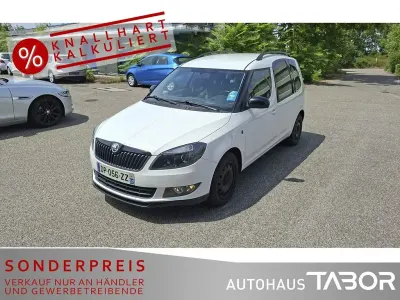 Gebraucht Skoda Roomster Noire 86 PS (63 kW) 2014 Weiß Van / Kleinbus