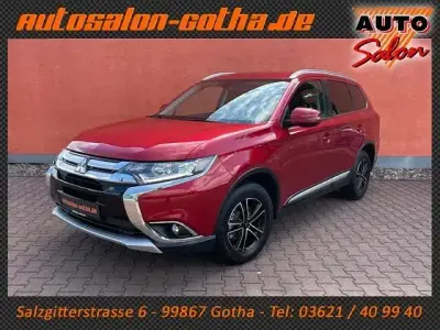 Gebraucht Mitsubishi Outlander Edition 150 PS (110 kW) 2017 Rot SUV