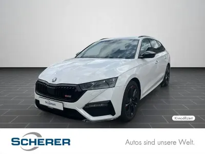 Gebraucht Skoda Octavia RS 245 PS (180 kW) 2024 Candyweiß Limousine