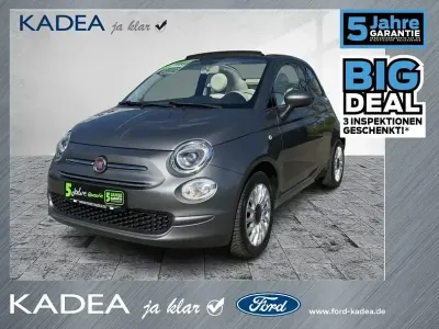 Gebraucht Fiat 500 Lounge 69 PS (50 kW) 2019 Grau Cabrio