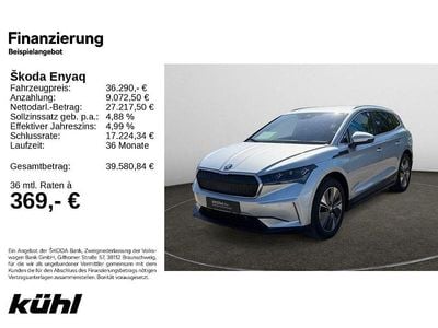 Second-hand Skoda Enyaq iV Loft 194 kW (265 CP) 2023 Argintiu SUV