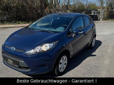 Gebraucht Ford Fiesta Trend 60 PS (44 kW) 2010 Blau Kleinwagen