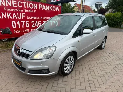 Gebraucht Opel Zafira Cosmo 140 PS (102 kW) 2006 Silber Van / Kleinbus