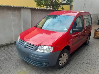 Gebraucht VW Caddy Life 80 PS (58 kW) 2009 Rot Van / Kleinbus
