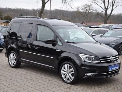 Gebraucht VW Caddy Highline 150 PS (110 kW) 2018 Deep black perleffekt Van / Kleinbus