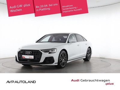 Second-hand Audi A8 S-Line 340 CP (250 kW) 2022 Alb Berlinǎ