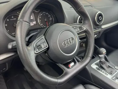 Brugt Audi A3 Cabriolet S-Line 150 HK (110 kW) 2016 Sort Cabriolet