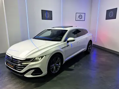 Gebraucht VW Arteon R-line 156 PS (114 kW) 2021 Weiß Kombi