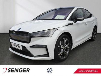 Weiß Gebraucht 2025 Skoda Enyaq iV SportLine SUV | 46.880 € (Superpreis)