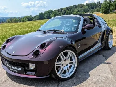 Używany Smart Roadster Brabus 117 KM (86 kW) 2004 Czerwony Kabriolet
