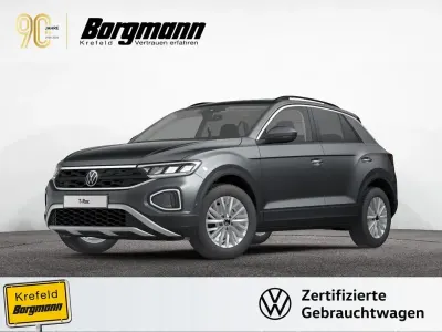 Gebraucht VW T-Roc Life 110 PS (80 kW) 2023 Indiumgrau metallic (metallic) SUV