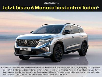 Neu Renault Espace Esprit Alpine 200 PS (147 kW) 2025 Grau Van / Kleinbus