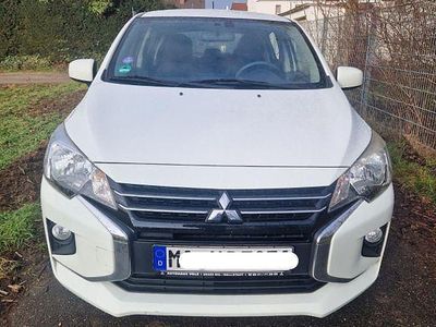 Gebraucht Mitsubishi Space Star 71 PS (52 kW) 2020 Weiß Kleinwagen
