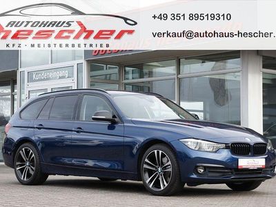Gebraucht BMW 320 Sport Line 190 PS (139 kW) 2019 Blau Kombi