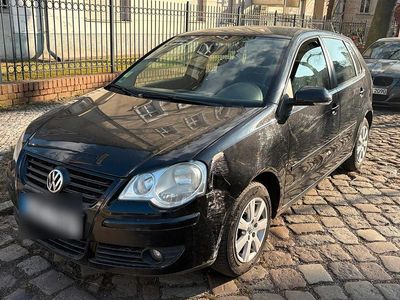 Gebraucht VW Polo Comfortline 74 PS (54 kW) 2007 Schwarz Kleinwagen