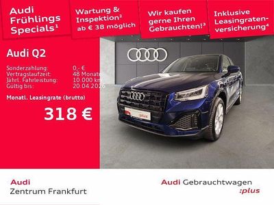 Gebraucht Audi Q2 Advanced Plus 150 PS (110 kW) 2025 Navarrablau metallic SUV