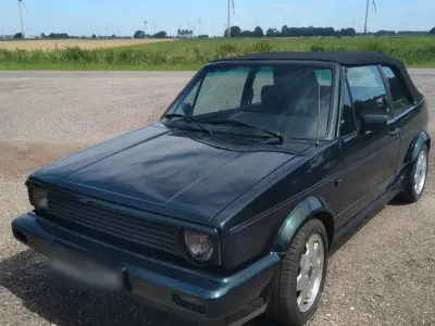Brugt VW Golf Cabriolet Classicline 98 HK (72 kW) 1991 Grøn Cabriolet